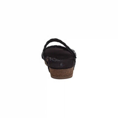Josie Braided Slide - Black
