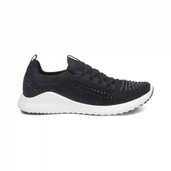 Carly Arch Support Sneaker - Black Sparkle