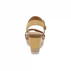 Sydney Quarter Strap Espadrille Wedge - Butter