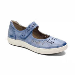 Erica Casual Sneakers - Blue Cutout