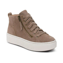 Gianna Arch Support Platform Sneaker - Taupe