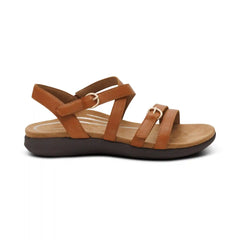 Hadley Adjustable Quarter Strap Sandal - Ginger