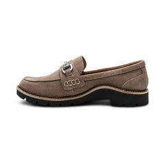 Collette Arch Support Loafer - Taupe Suede