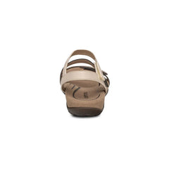 Gabby Adjustable Quarter Strap Sandal - Stone Multi