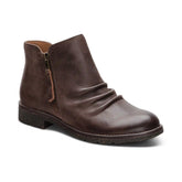 Mila Low Boot - Dark Brown