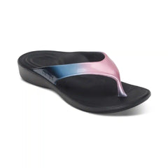 Maui Orthotic Women's Flips - Metallic Pink