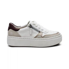Leigh Arch Support Platform Sneaker - White