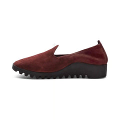 Liz Arch Support Slip-On - Burgundy
