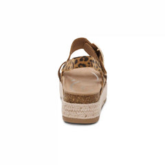 Vania Arch Support Platform Sandal - Leopard