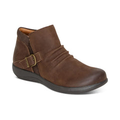 Luna Ankle Boot - Dark Earth