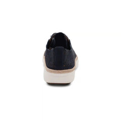 Charlotte Lace-Up Sneaker - Navy Nubuck