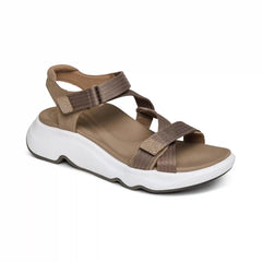 Marz Adjustable Sport Sandal - Taupe