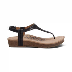 Evelyn Thong Sandal - Black