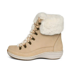 Jodie Fur Winter Boot - Ivory
