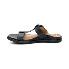 Blaire Adjustable Slide Sandal - Black