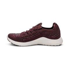 Carly Arch Support Sneaker - Wine Sparkle