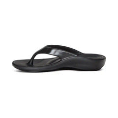 Maui Orthotic Women's Flips - Black Gloss