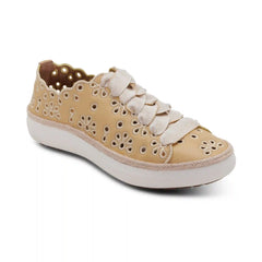 Charlotte Lace-Up Sneaker - Butter