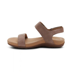 Leslie Arch Support Sandal - Taupe