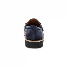 Collette Arch Support Loafer - Navy Suede