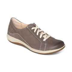 Dana Lace-Up Oxford - Warm Grey