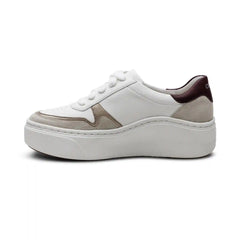 Leigh Arch Support Platform Sneaker - White