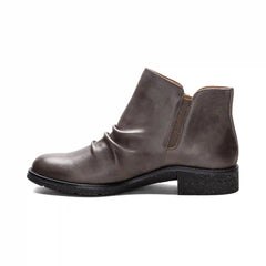 Mila Low Boot - Charcoal Grey