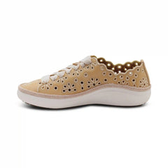 Charlotte Lace-Up Sneaker - Butter