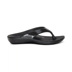 Maui Orthotic Women's Flips - Black Gloss