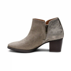 Victoria Short Bootie - Taupe