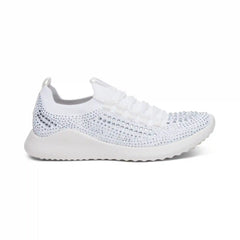 Carly Arch Support Sneaker - White Sparkle