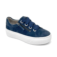 Aubrey Arch Support Platform Sneaker - Navy