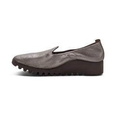 Liz Arch Support Slip-On - Brushed Silver
