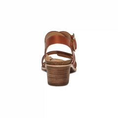 Kristin Arch Support Block Heel - Cognac