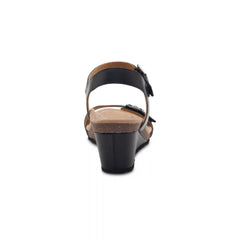 Naomi Platform Wedge - Black