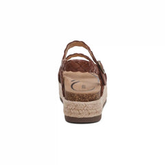 Julia Arch Support Platform Sandal - Walnut