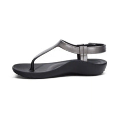 Skyler Thong Sandal - Pewter