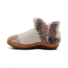 Malina Arch Support Slipper - Tan Plaid