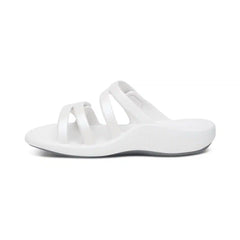 Janey Sport Slide - White