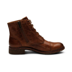 Juliet Lace-Up Boot - Cognac