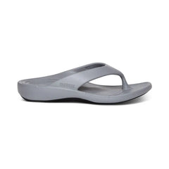 Maui Orthotic Women's Flips - Matte Grey