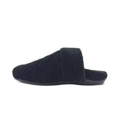 Maya Closed Toe Slipper - Black