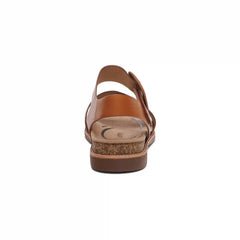 Claire Quarter Strap Sandal - Cognac