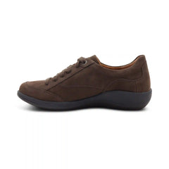 Dahlia Lace-Up Oxford - Dark Earth