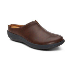 Ingrid Slip-On Clog - Dark Brown