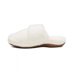 Mandy Closed Toe Slipper - Ivory