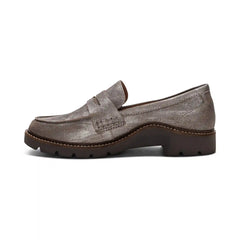 Collette Arch Support Loafer - Brushed Silver