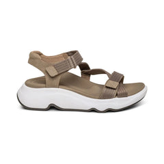 Marz Adjustable Sport Sandal - Taupe