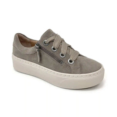 Aubrey Arch Support Platform Sneaker - Taupe