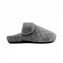 Maya Closed Toe Slipper - Charcoal